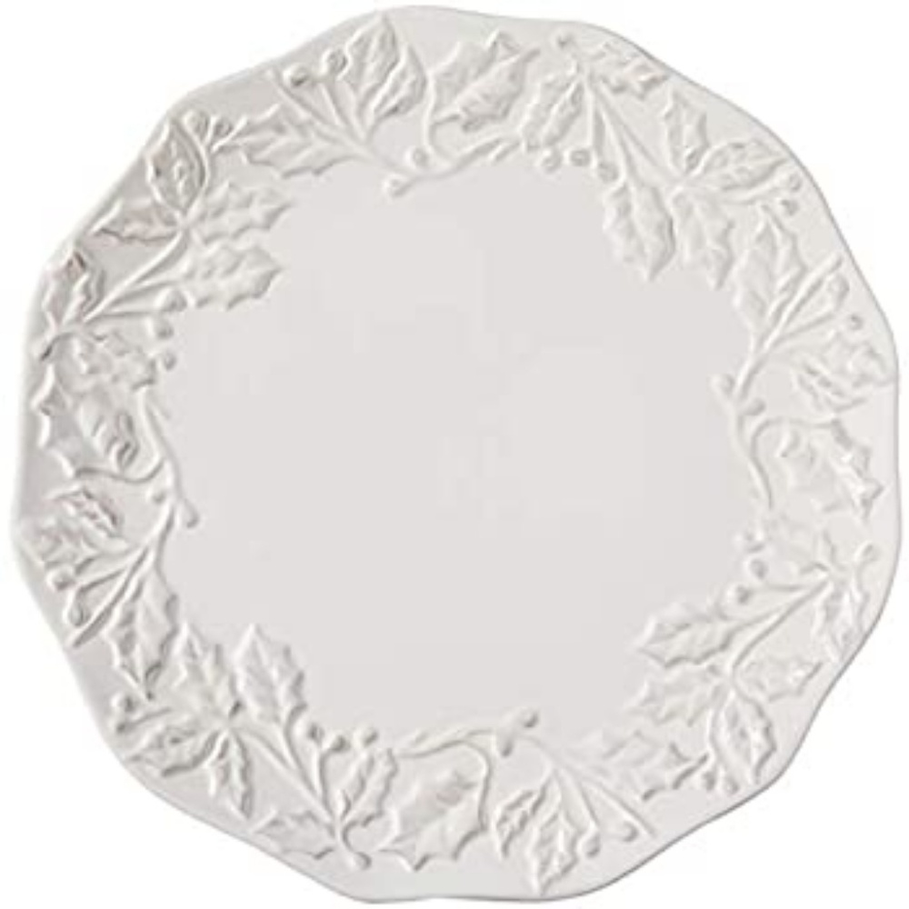 American Atlieller Bianca Holly Dinner Plate NEW